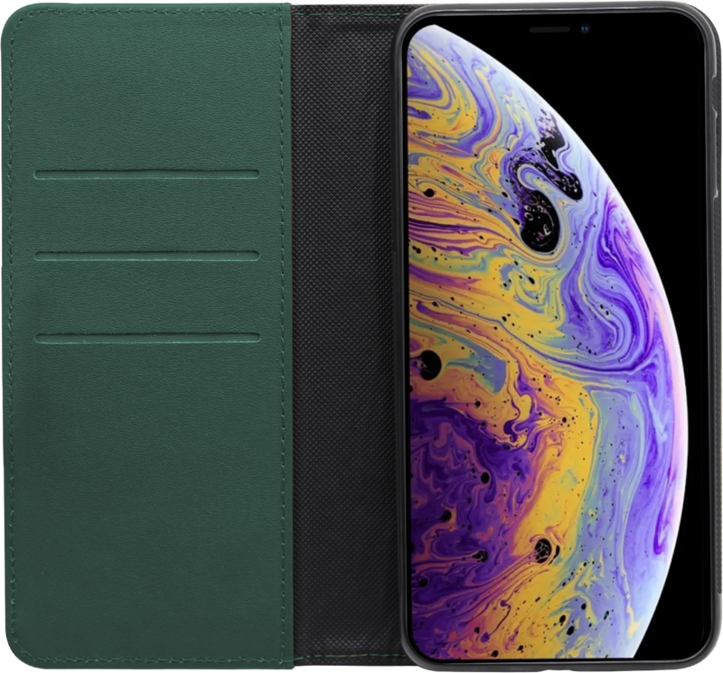 BlueBuilt Apple iPhone Xs/X Book Case Groen