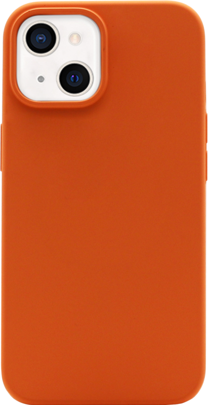 BlueBuilt Soft Case Apple iPhone 13 mini Back Cover met MagSafe Oranje