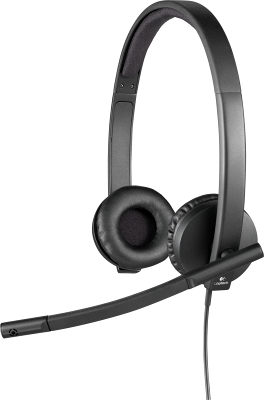 Logitech H570e Stereo USB-A Office-Headset