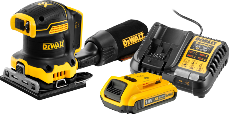 DeWalt DCW200NT-XJ 2,0-Ah-Akku Starterset