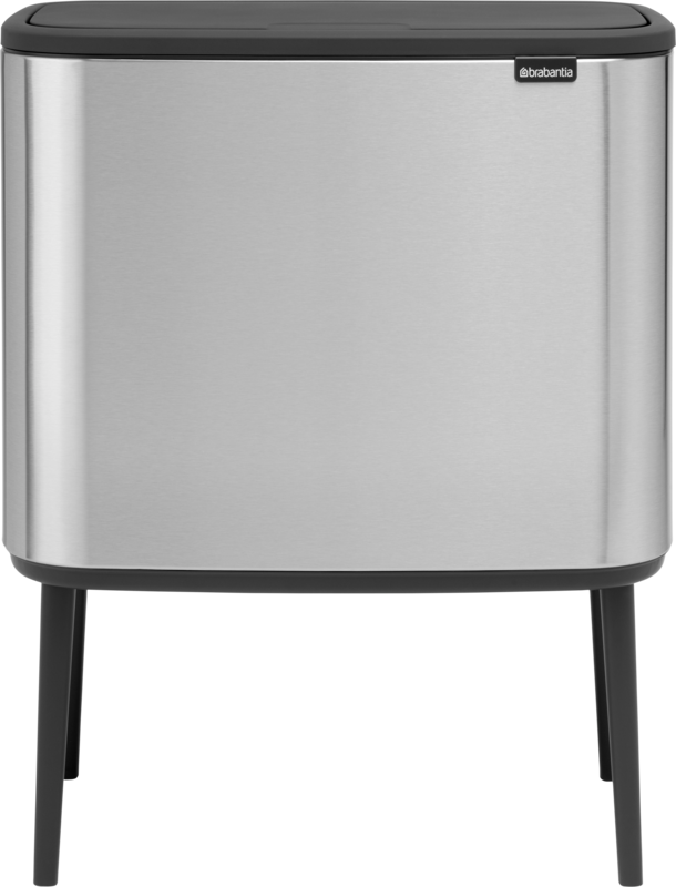 Brabantia Bo Touch Bin 11 + 23 Liter Matt Steel Fingerprint Proof