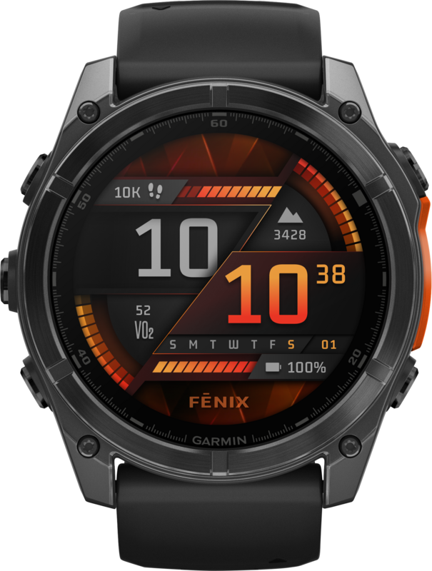 Garmin Fenix 8 Schwarz 51 mm