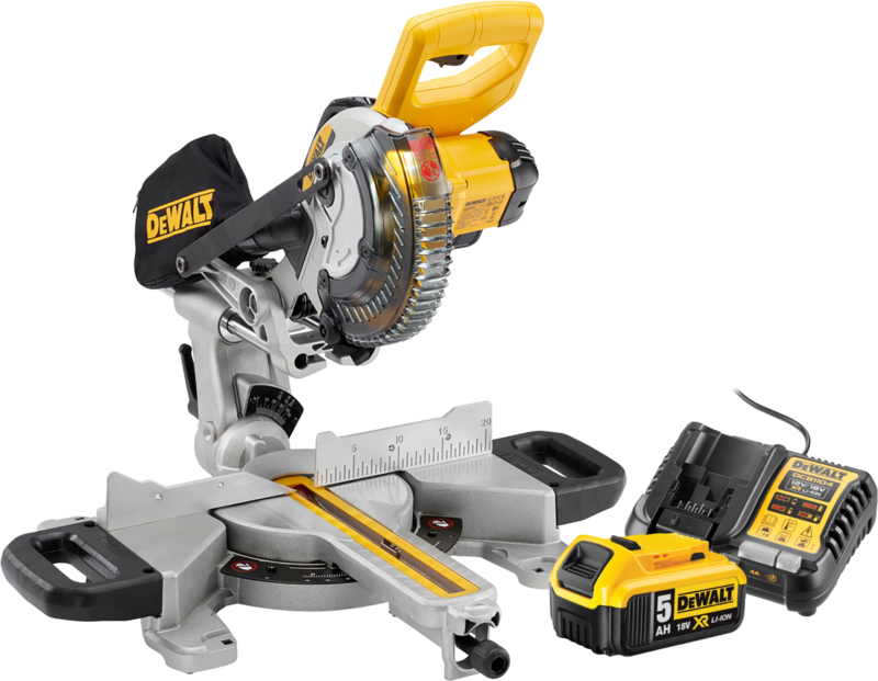 Starterset DeWalt DCS365N-XJ 5,0-Ah-Akku