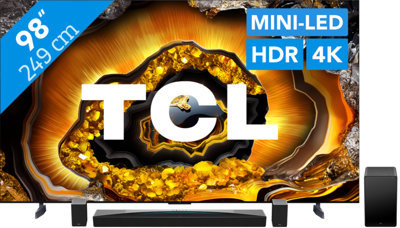 TCL QD Mini-led 98X955 Max (2024) + soundbar