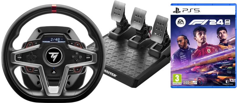 Thrustmaster T248 PlayStation + F1 24 PS5