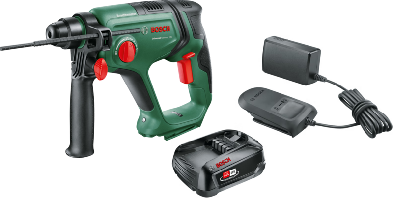 Bosch UniversalHammer 18V + 2.5 Ah accu startset