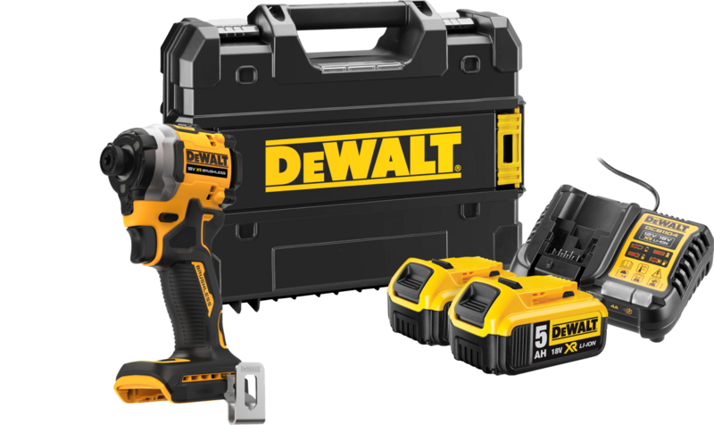 DeWalt DCF850NT-XJ 5,0 Ah Accu (2x) Starterspakket