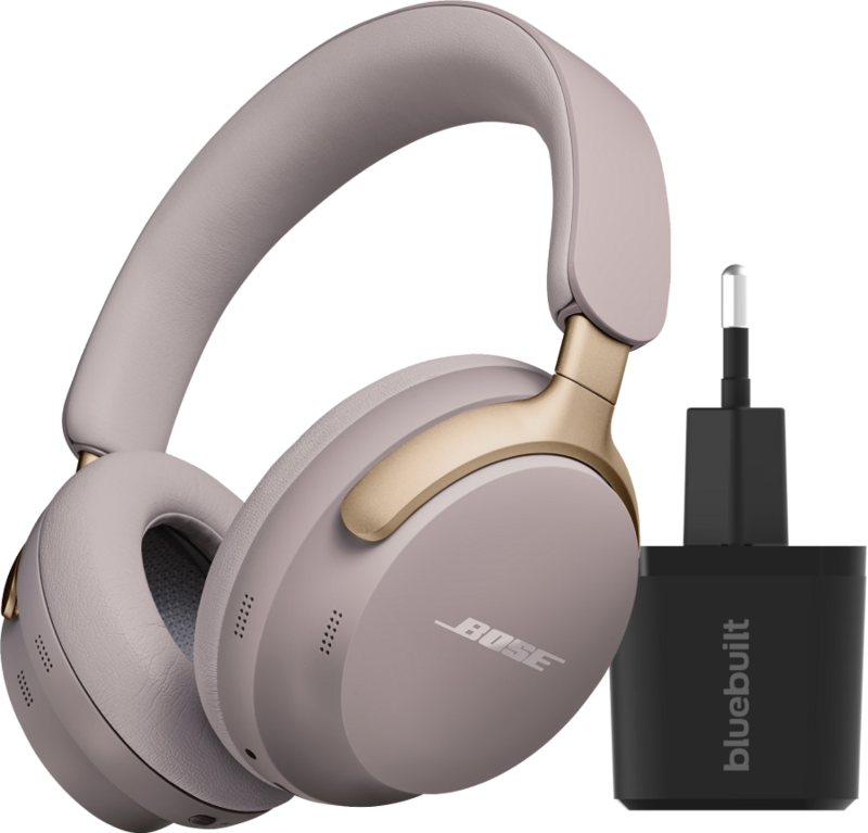 Bose QuietComfort Ultra Headphones Beige Limited Edition + Ladegerät