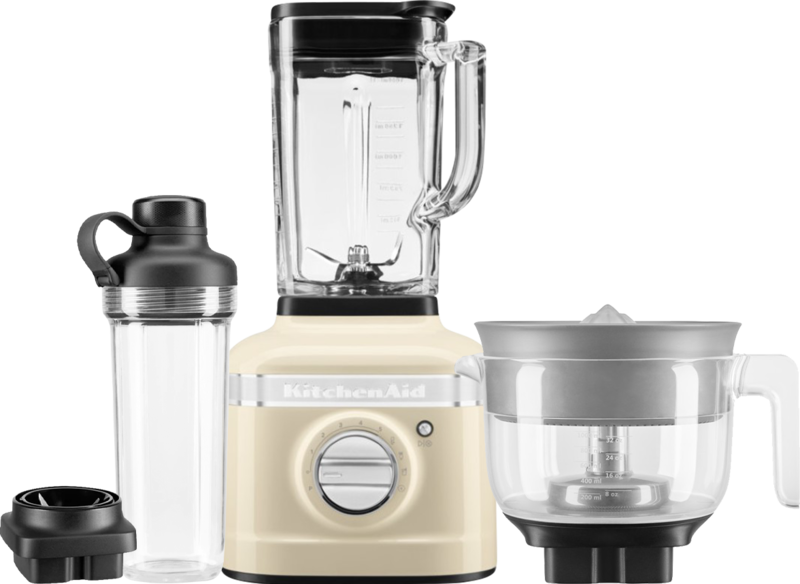 KitchenAid Artisan K400 5KSB4026EAC Amandelwit + citruspers en mengbeker