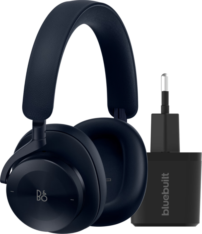 Bang & Olufsen Beoplay H95 Blauw + BlueBuilt Quick Charge Oplader met Usb A Poort 18W