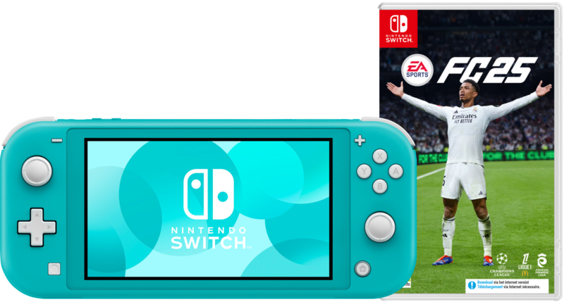 Nintendo Switch Lite Türkis + EA Sports FC 25