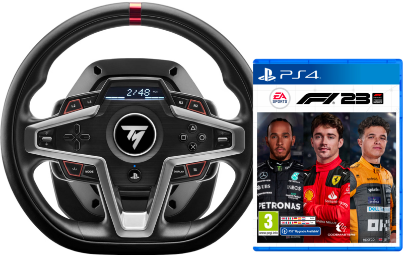 Thrustmaster T248 racestuur + F1 23 PS4