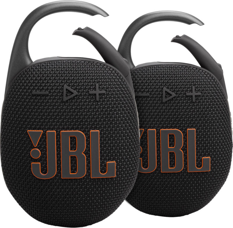 JBL Clip 5 Schwarz Doppelpack