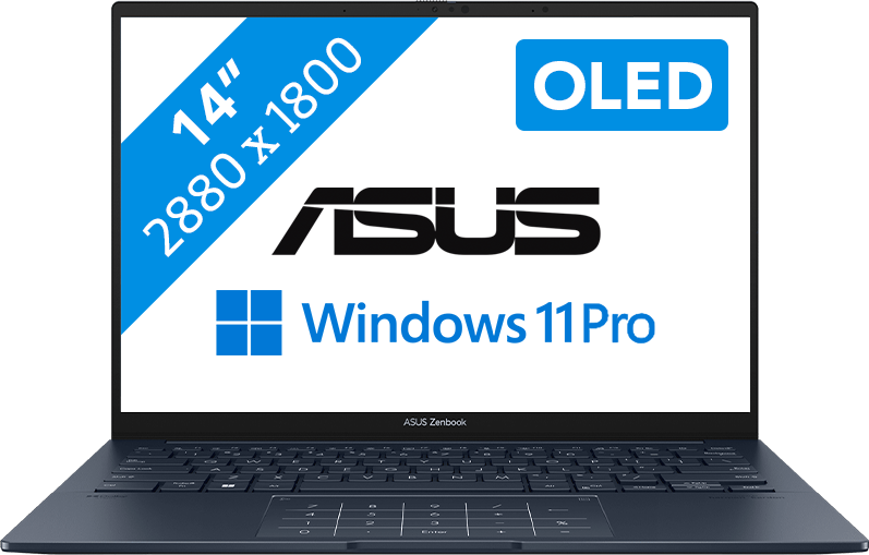 ASUS ZenBook UX3405MA-PP102X - 14" - Intel Core Ultra 7 - 32GB RAM/1TB SSD