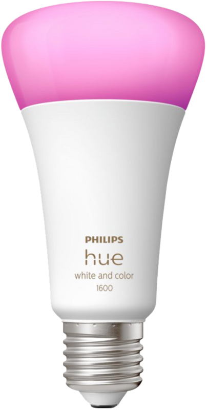 Philips Hue White & Color E27 1.600 lm Einzelne Lampe