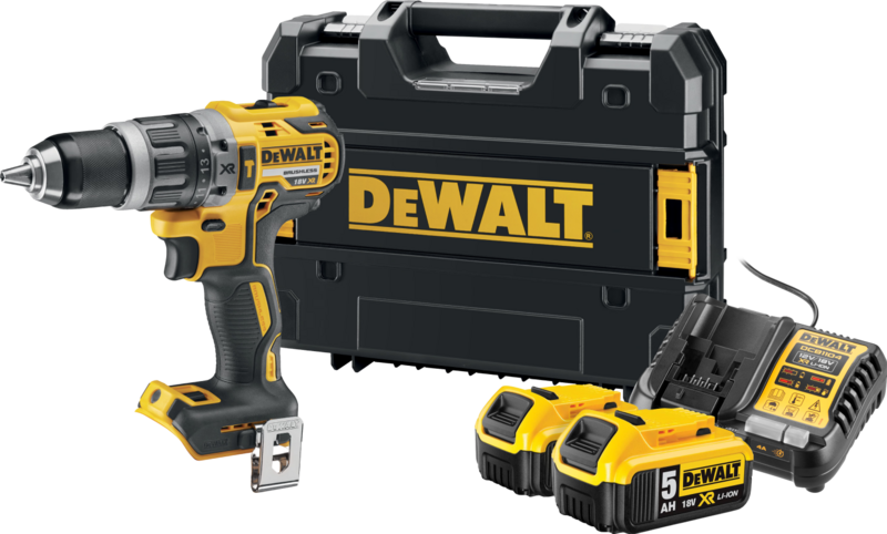 DeWalt DCD796NT-XJ 5,0-Ah-Akku (2x) Starterset