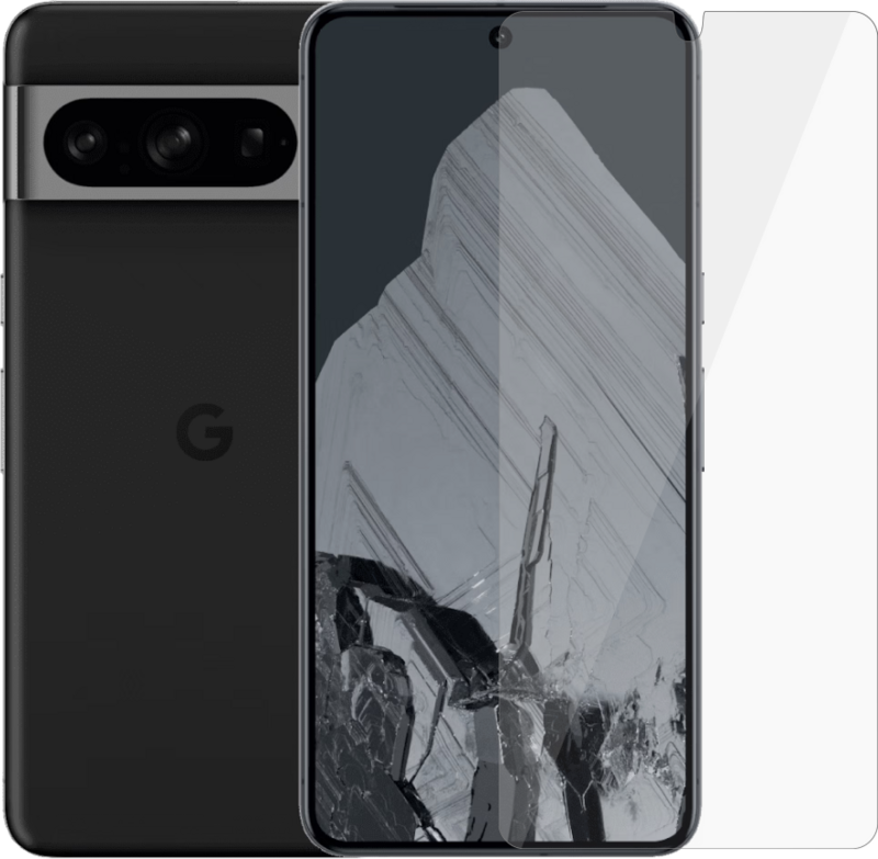 Google Pixel 8 Pro 256GB Schwarz 5G + BlueBuilt Panzerglas