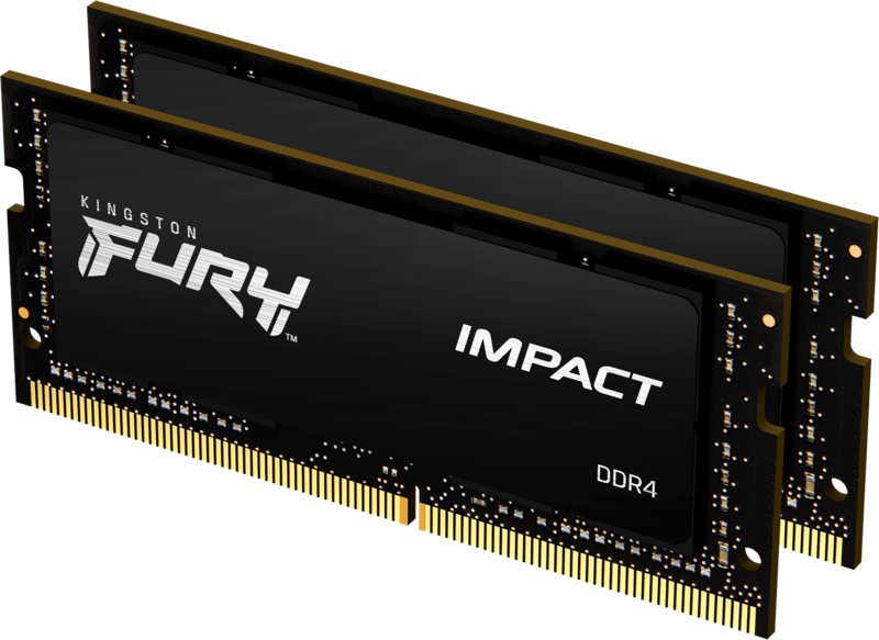 Kingston FURY Impact DDR4 SODIMM 3200 MHz 32 GB (2 x 16 GB)