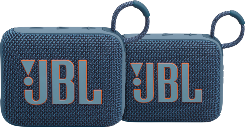 JBL Go 4 Blau Doppelpack