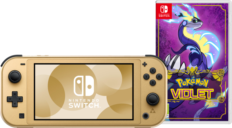 Nintendo Switch Lite Zelda Edition + Pokémon Violet