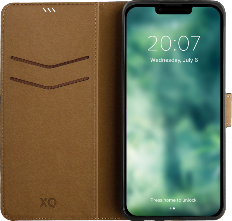 XQISIT Wallet Case Apple iPhone 15 Pro Max Book Case Schwarz