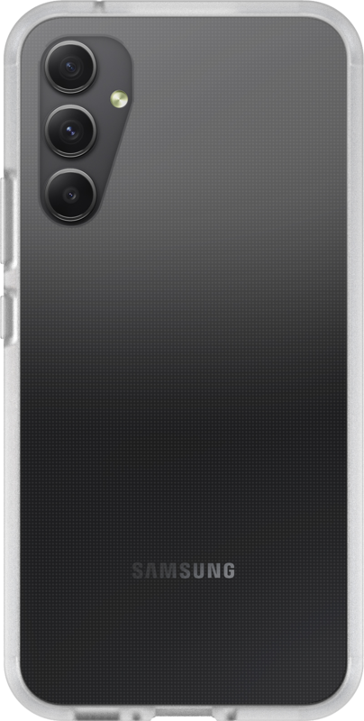 Otterbox React Samsung Galaxy A34 Back Cover Transparant/Zwart
