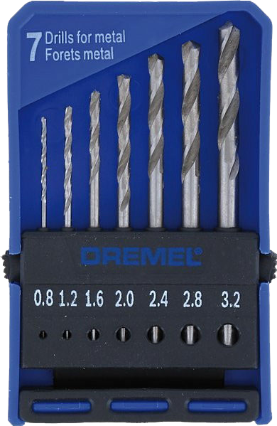 Dremel 7-teiliges Bohrerset