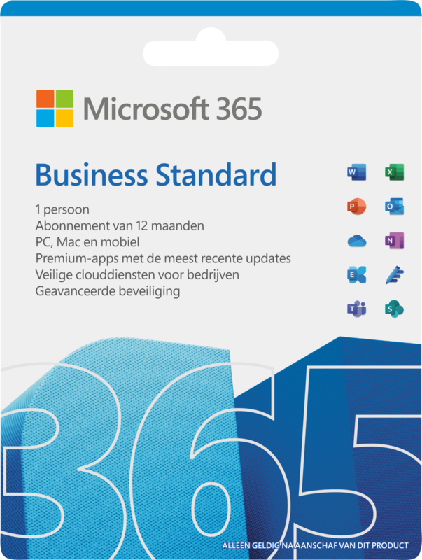 Microsoft Office 365 Business Standard EN 1-Jahres-Abonnement