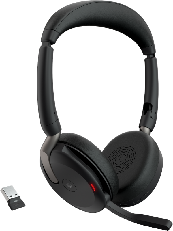 Jabra Evolve2 65 Flex MS Kabelloses Office-Headset