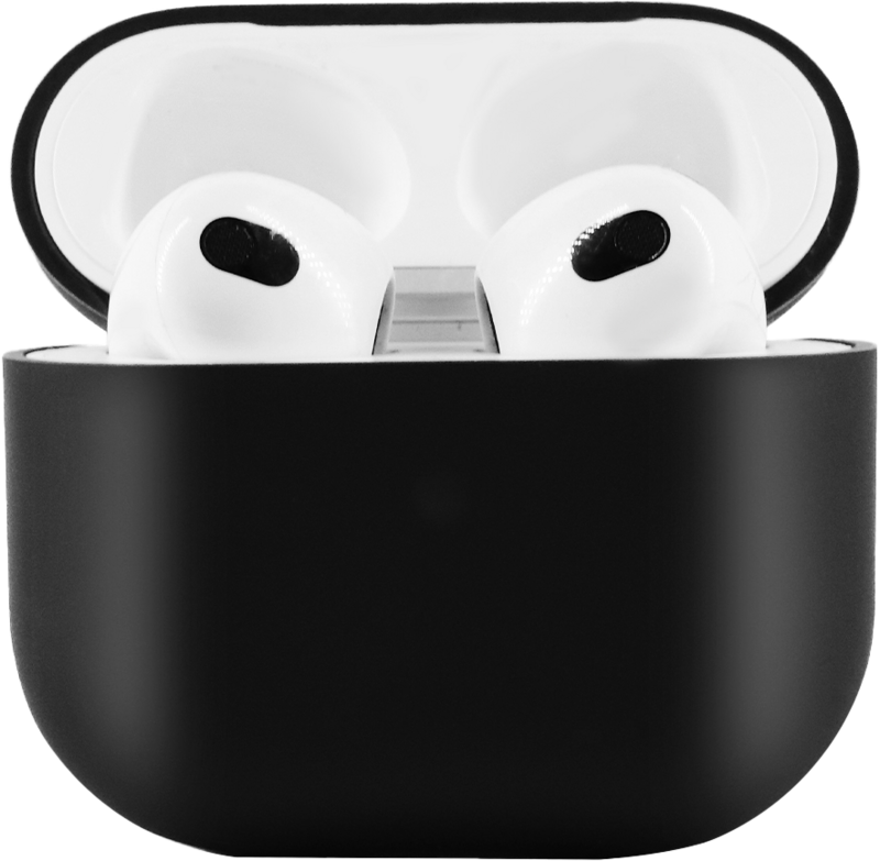 BlueBuilt Apple Airpods 3 Case PC+Silicon Black