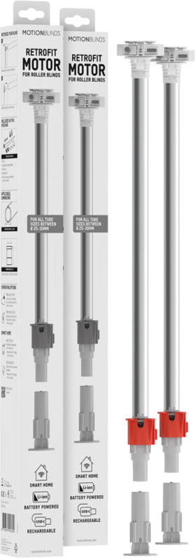 MotionBlinds Retrofit Rolgordijn motor 2-Pack