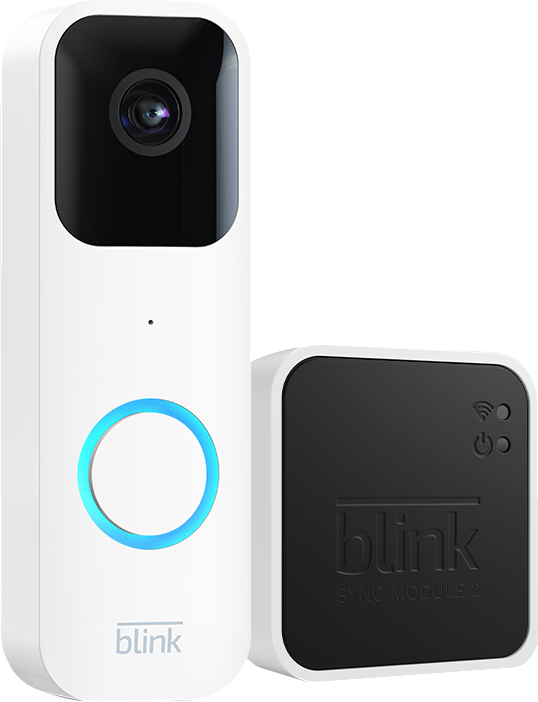 Blink Video Doorbell Weiß + Sync Module