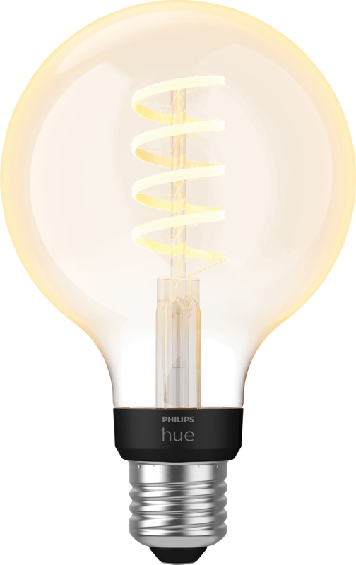 Philips Hue Filamentlampe White Ambiance Globe E27