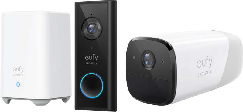 Eufy Video Doorbell Battery Set + Eufycam 2