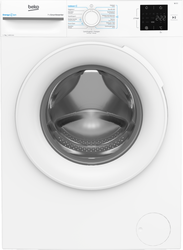 Beko BM3WFU37412CW EnergySpin