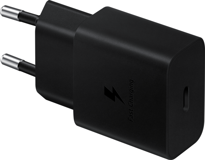 Samsung Power-Delivery-Ladegerät mit USB-C-Anschluss 15 W Schwarz