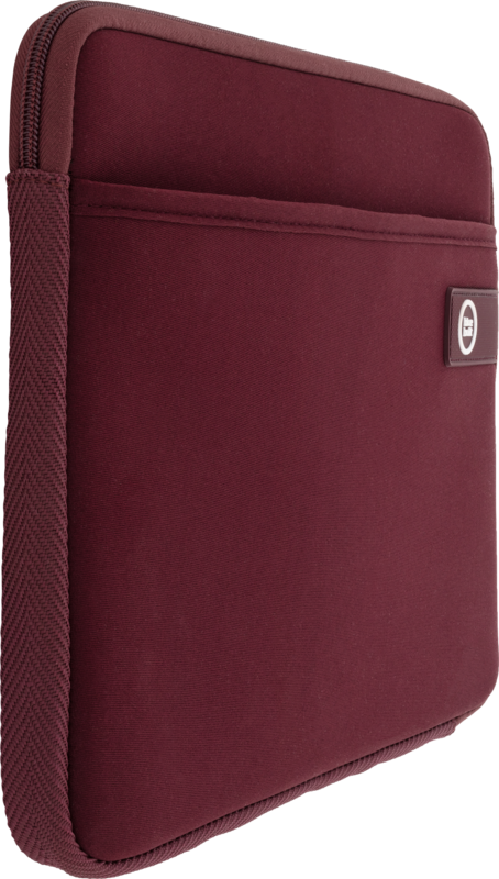 BlueBuilt 17 inch Laptophoes breedte 38,5 cm - 39,5 cm Rood