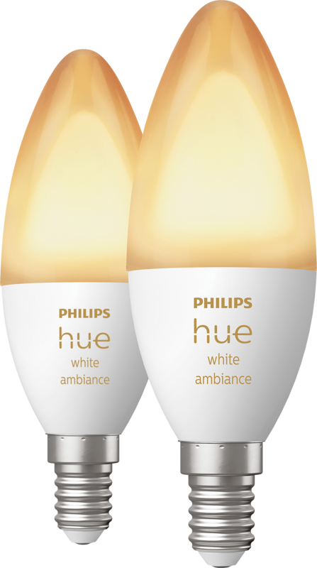 Philips Hue White Ambiance E14 Doppelpack