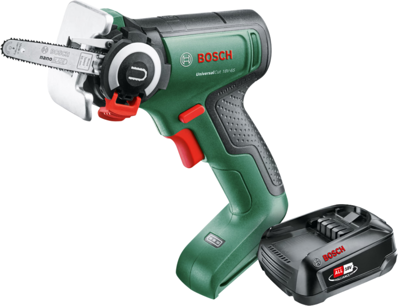 Bosch Universal Cut 18V-65 + 2,5-Ah-Akku und Ladegerät