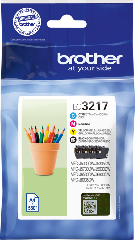 Brother LC3217 Patrone Viererpack