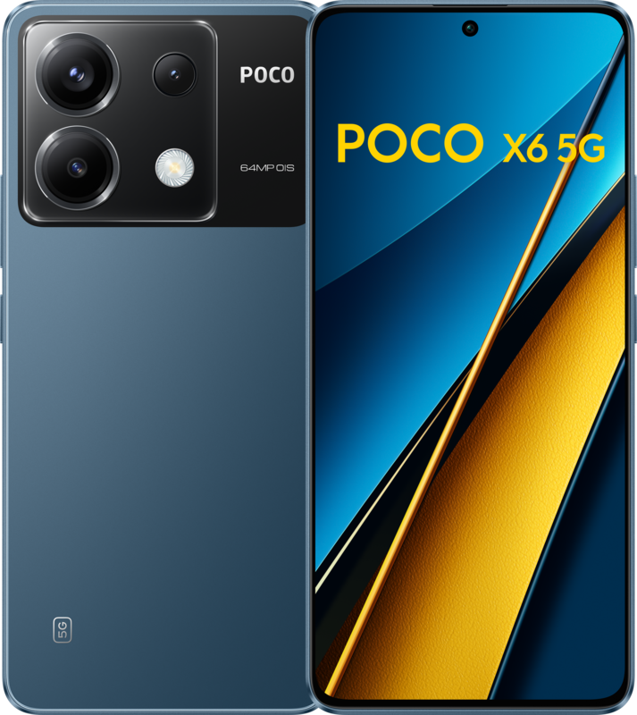 POCO X6 256GB Blau 5G