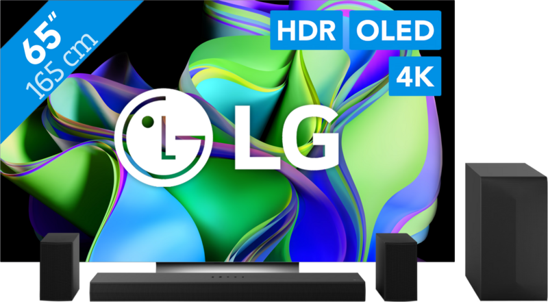 LG OLED65C34LA (2023) + Soundbar