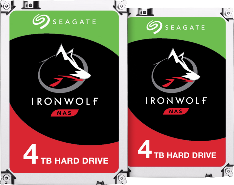 Seagate Ironwolf 4TB - Doppelpack