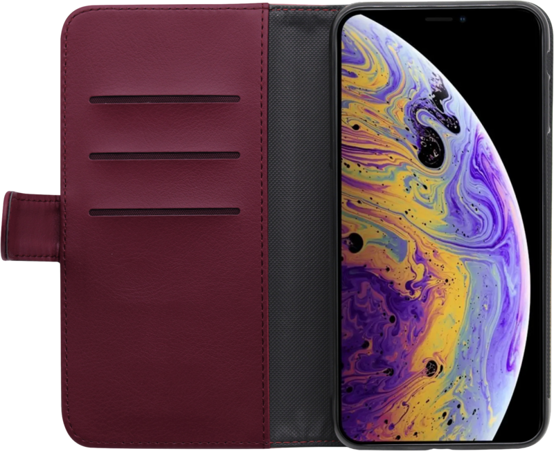 BlueBuilt Apple iPhone Xs/X 2-in-1 Case Leer Rood