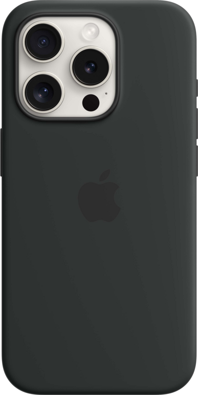 Apple iPhone 15 Pro Backcover mit MagSafe Schwarz