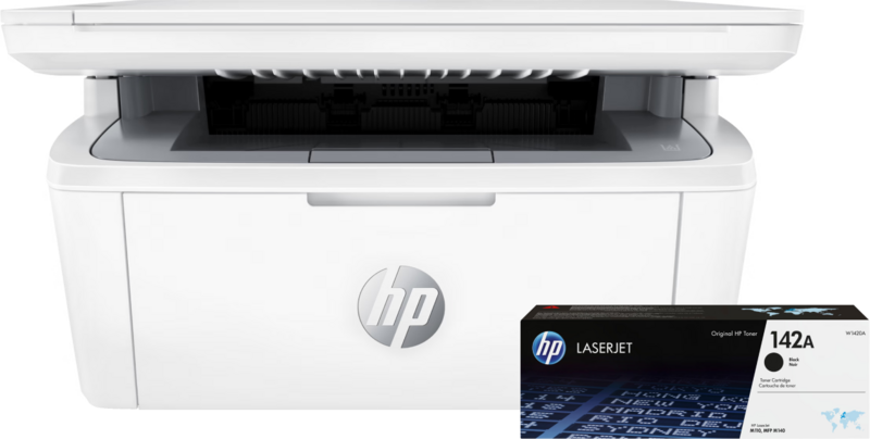 HP LaserJet M140we + 1 extra zwarte toner