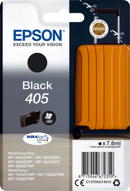 Epson Patrone Schwarz 405