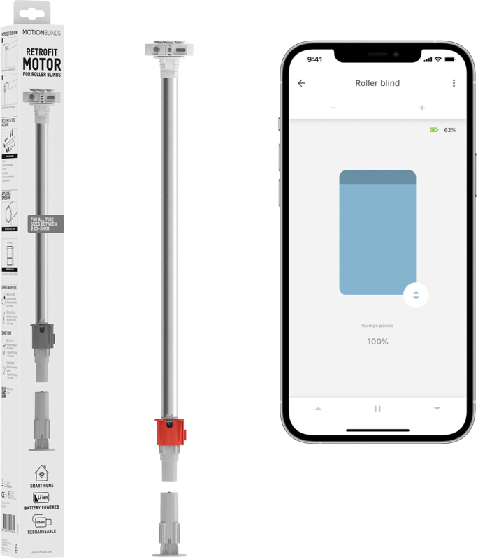 MotionBlinds Retrofit Rollomotor