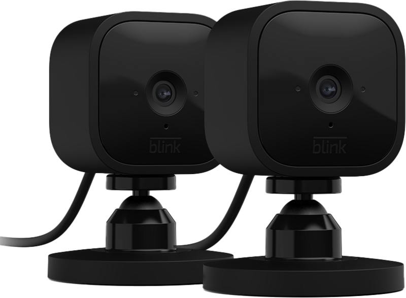 Blink Mini Indoor ip-camera Zwart Duo Pack