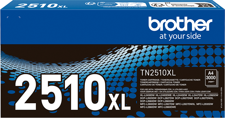 Brother TN-2510XL Toner Schwarz (Hohe Kapazität)